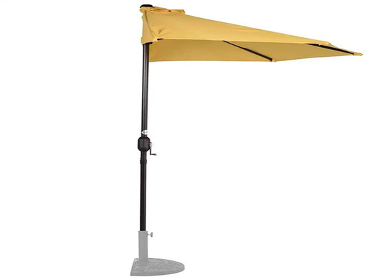 Nowoczesna komercyjna parasolka tarasowa z trawy do cienia Scallop Edgen 150cm